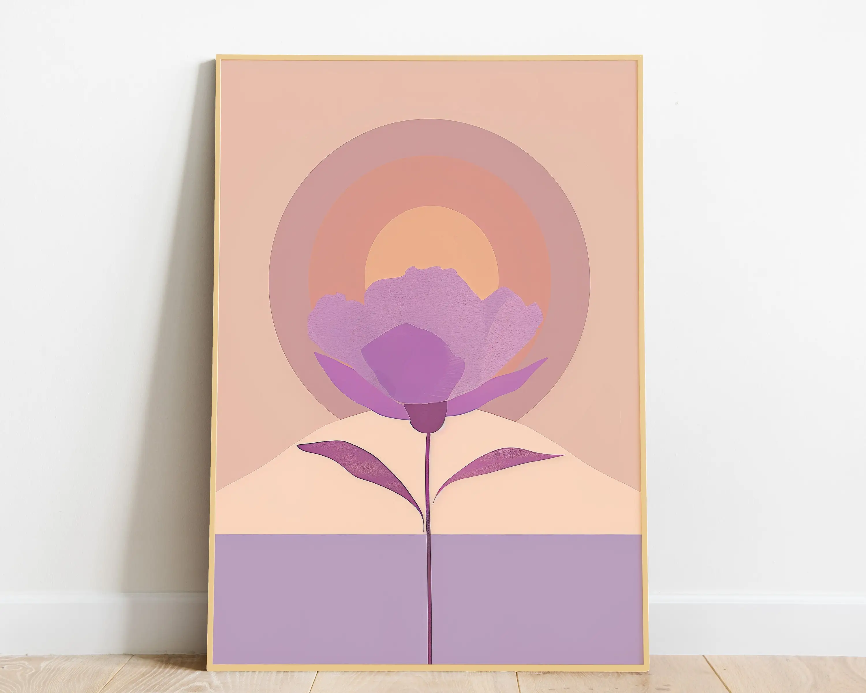 Сиреневая девушка бабочка торт цветок пространство джунгли пастельный плакат