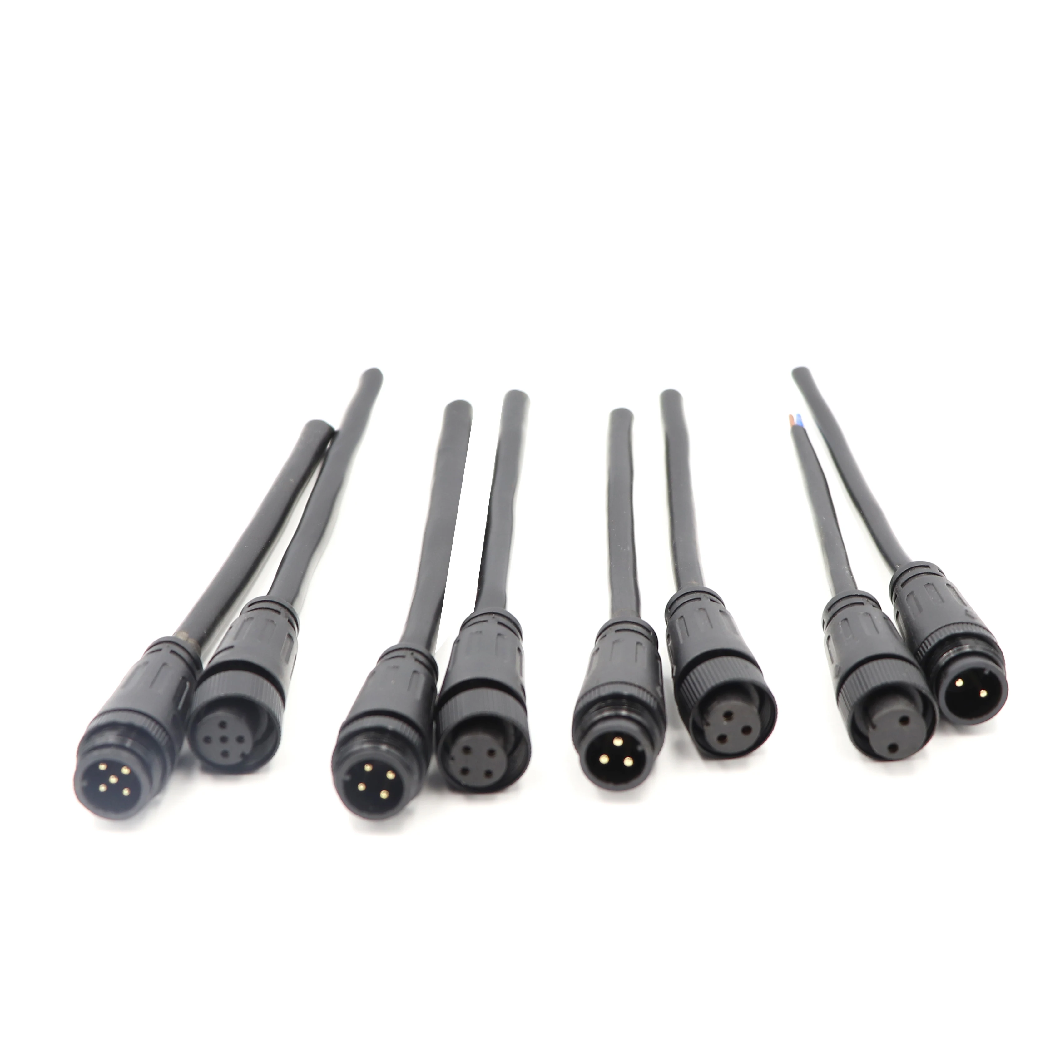 Водонепроницаемые кабельные разъемы IP68 FS054 M16 нейлоновая гайка 2Pin