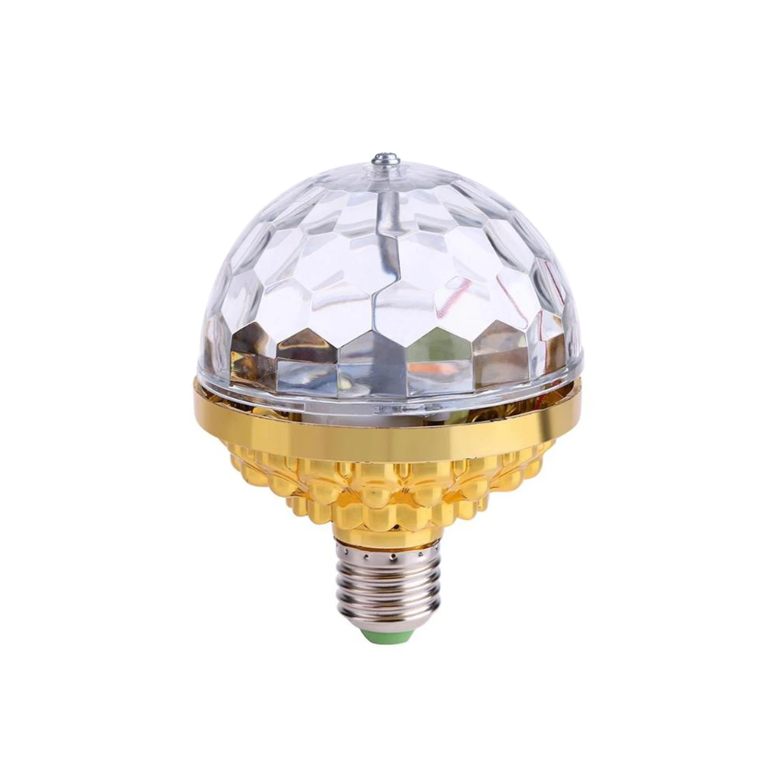 

E27 6W KTV Stage Party Disco Ball Light Gift Bar DJ Plastic Easy Install Colorful 6 Leds Rotating Lamp Crystal Atmosphere