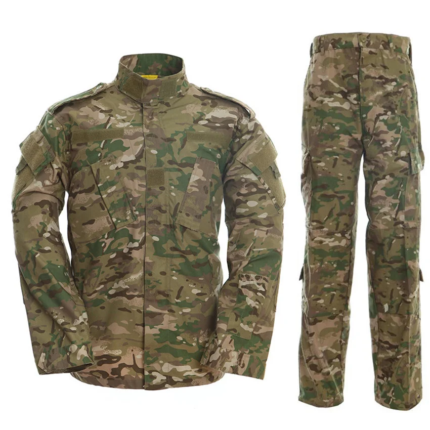 

ACU Camouflage Military Uniform Outdoor Tactical Combat Hunting Hiking Jacket Special Force Swat Training Army Suit Cargo Pants