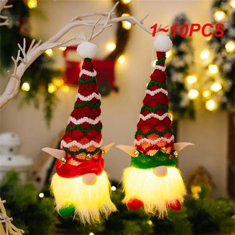 2025 Рождественская Кукла сани эльф лыжи со светодиодной подсветкой