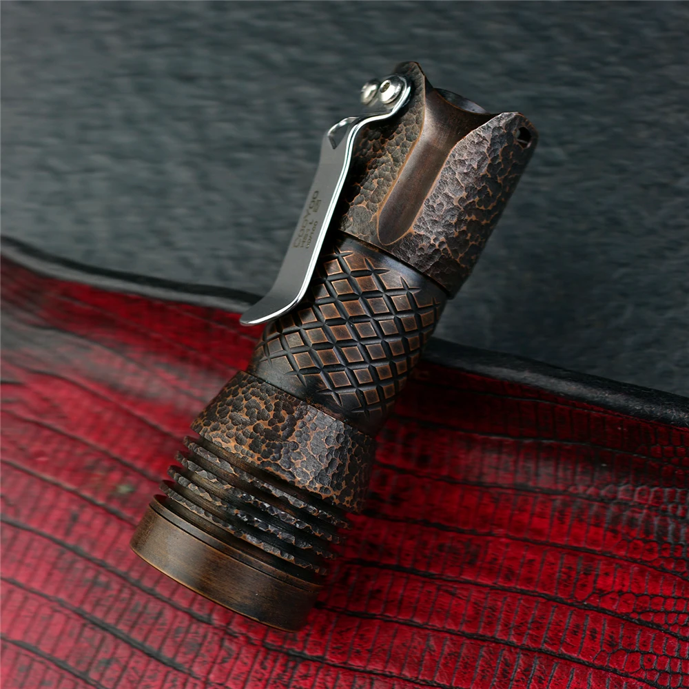 Медный фонарик MecArmy PS16 ограниченная серия 2000 люмен для повседневного