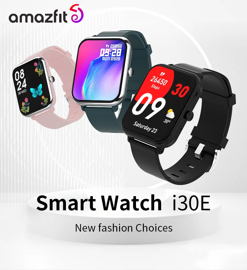 

Смарт-часы Amazfit для мужчин и женщин, с функцией измерения пульса и давления