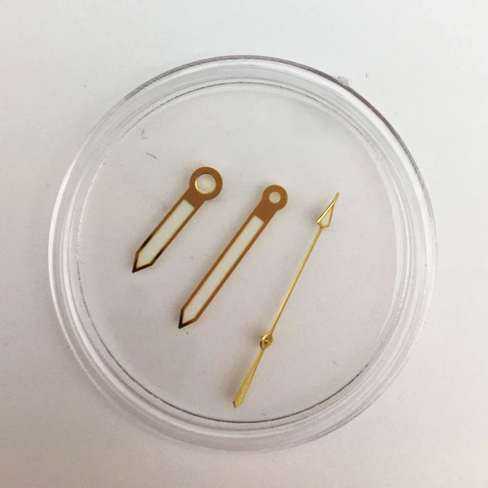 Watch Hand Gold Pointer Luminous Suitable for NH35 NH36 Movement Case Accessories