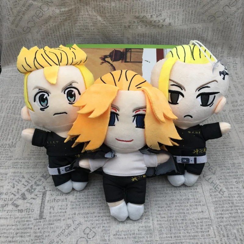 

Anime Tokyo Revengers Stuffed Doll Peripheral Draken Manjiro Sano Huayuan Wudao Toy Throw Pillow A Birthday Gift To Boy