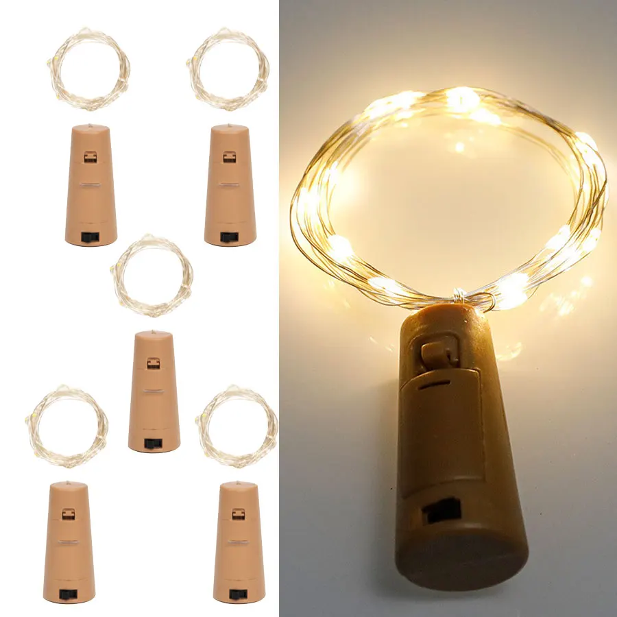 

Светодиодная гирлянда RUSNAK, медная проволока, 5 шт.