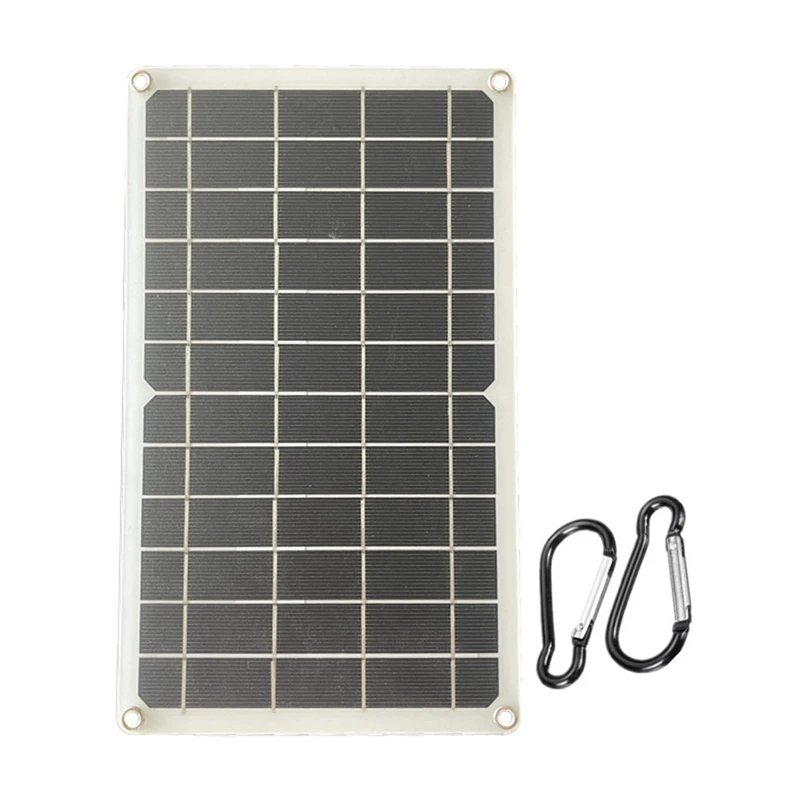 

10W Mini Portable Solar Charger Solar Power Charging Panel USB Interface Output For Mobile Phone Battery Recharge