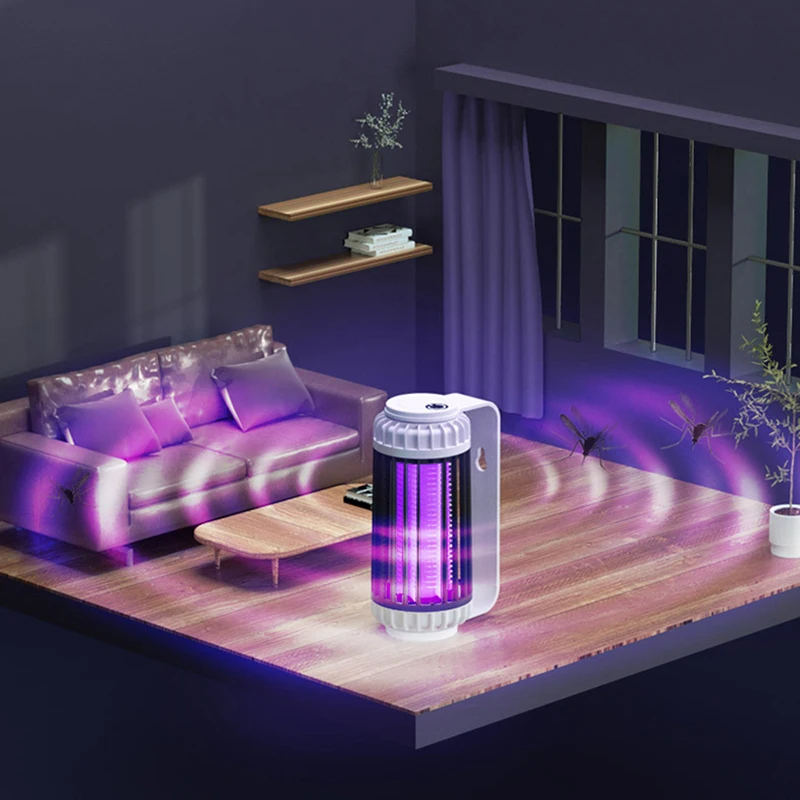 Mosquito Killer Lamp Electric Shock Photocatalyst Kill Bug Insect Zapper Home Repellent Usb Charging Outdoor Fly Trap |