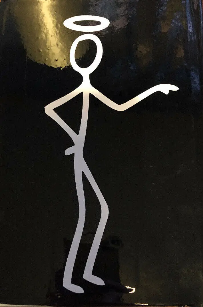 

For The Saint Logo Decal. Window Sticker. Car. Bumper. Fun. Classic Tv. Roger Moore