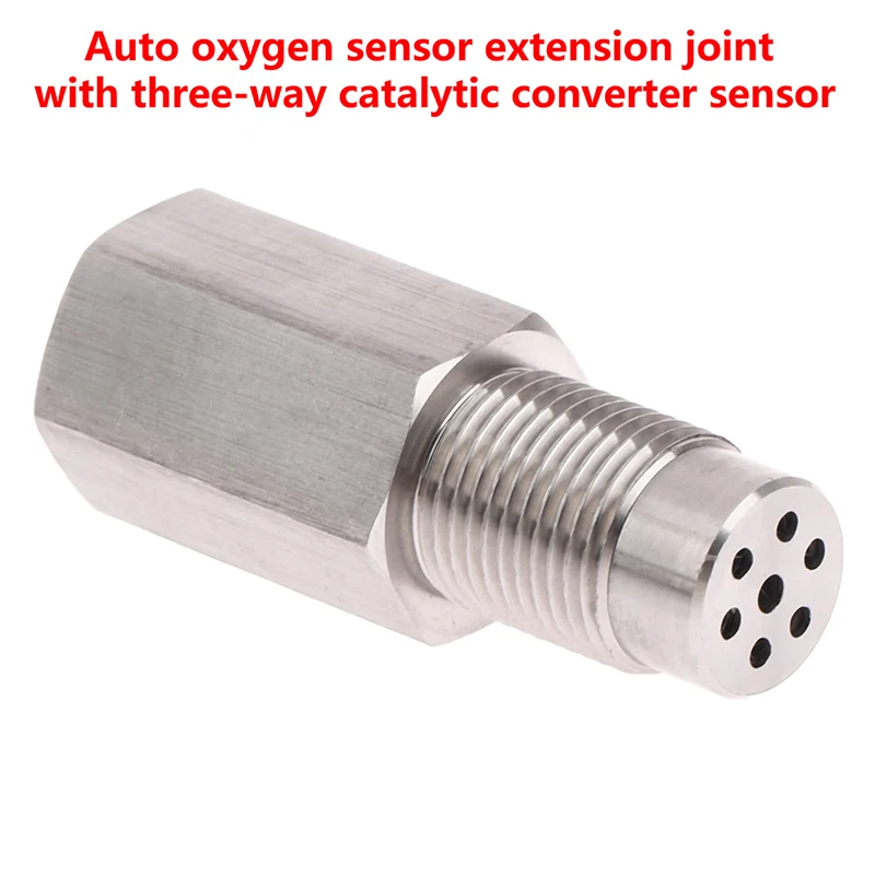 

Удлинитель для фильтра кислородного датчика O2, удлинитель для разъема, распорка с внутренней резьбой, адаптер M18 * 1,5, миниатюрный каталитический конвертер внутри