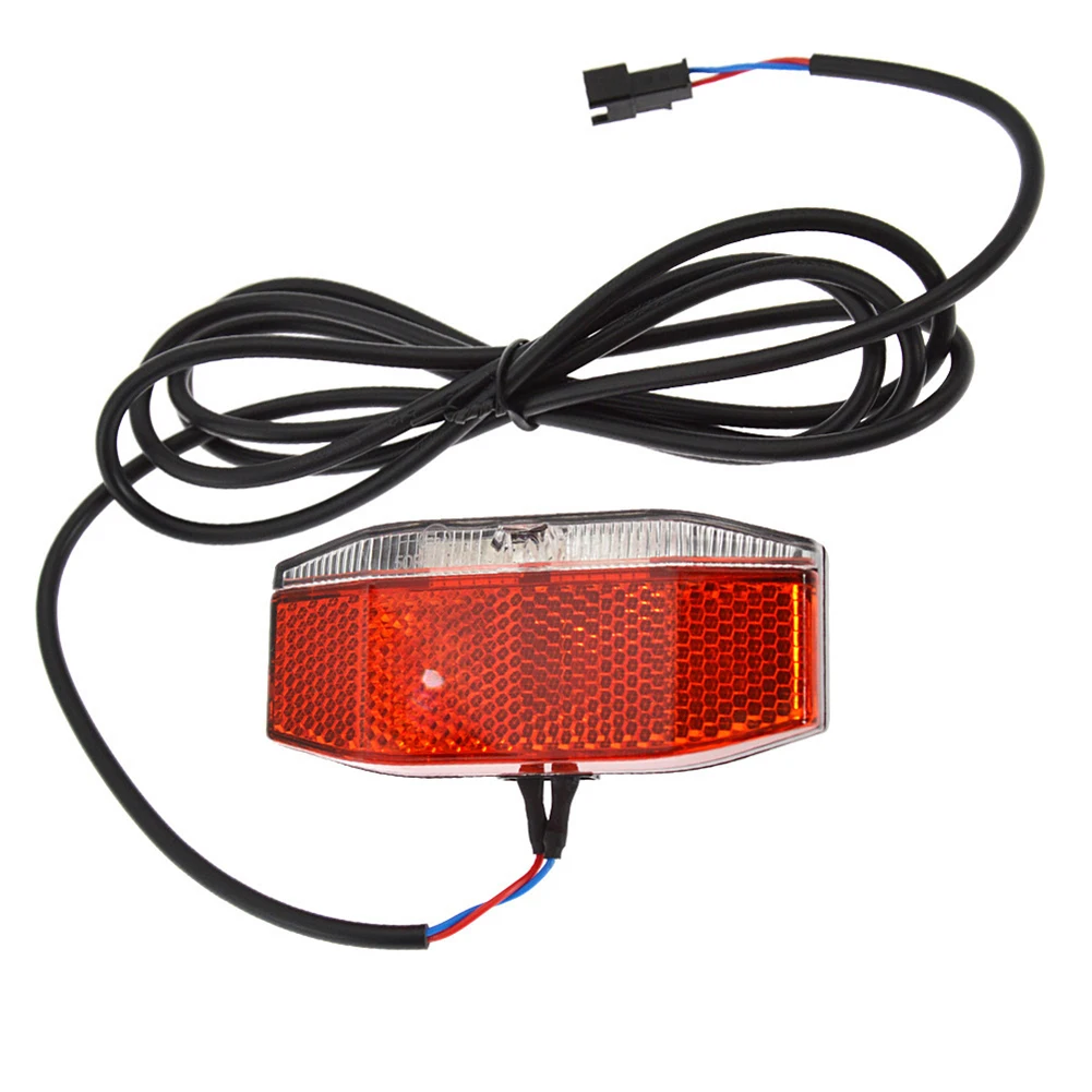

Universal 6V-48V Led Bicycle Rear Light Warning Lamp For Electric Bike Warning Light Night Riding Warning Tail Light Accessories