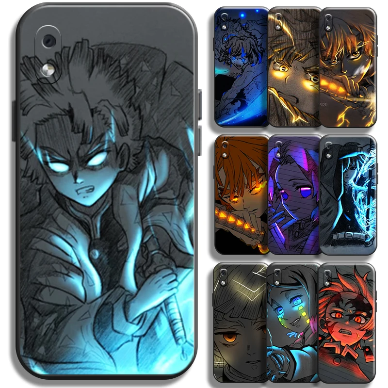 

Demon Slayer Agatsuma Zenitsu For Samsung Galaxy A10 A10S Phone Case TPU Cases Shell Funda Back Liquid Silicon Soft Cover