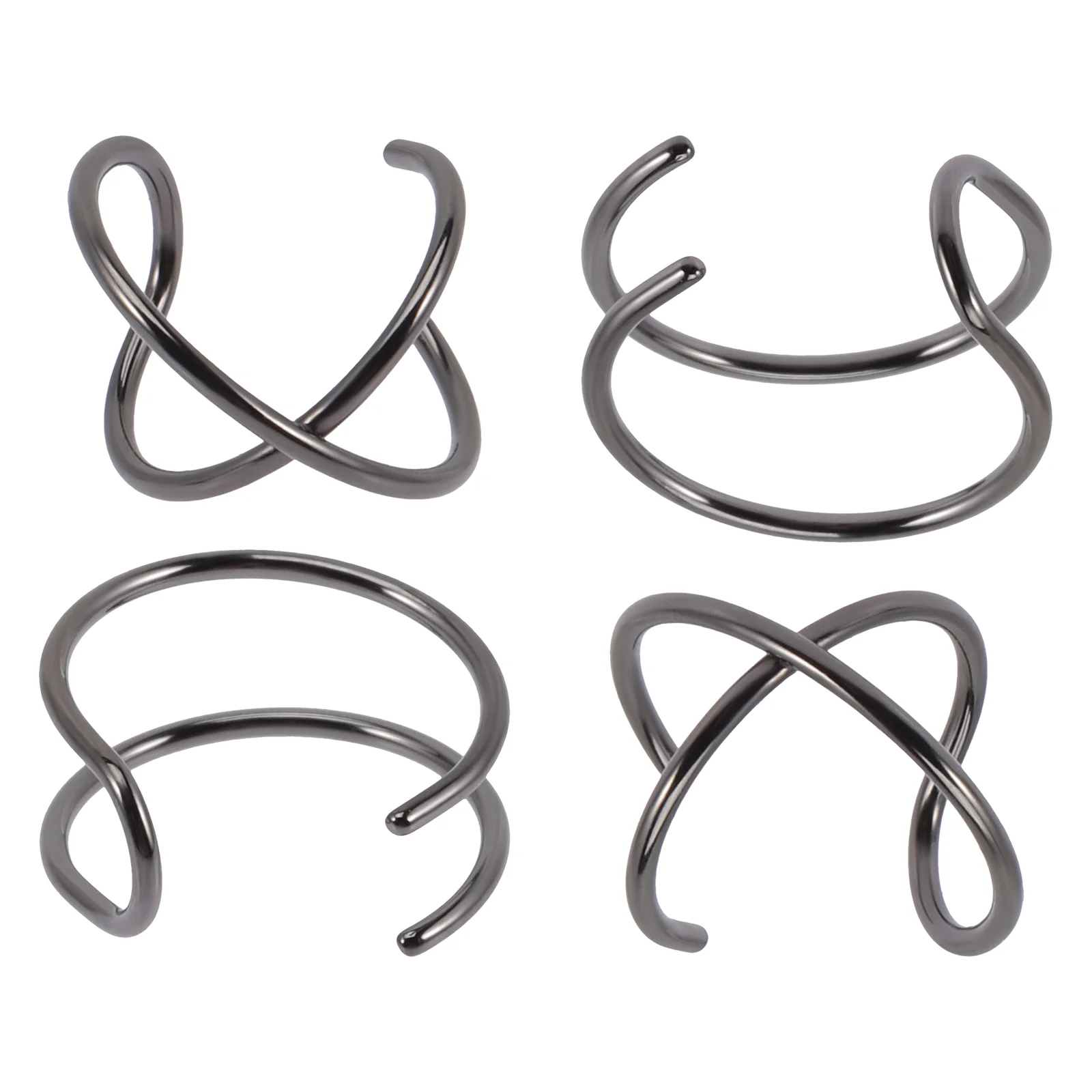 

Ear Cuff Earrings Cuffsfake Earring Helix Women Cartilage Clipmen Hoop Nominimalist Accessories Gold Non Girls Huggie Stud Clips