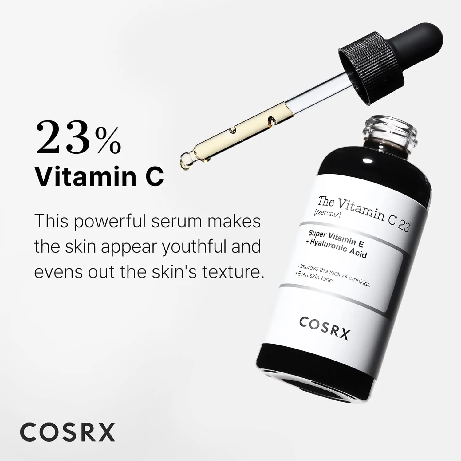 COSRX Advanced Skin Cycling Routine — чистый витамин 23% сыворотка + крем с ретинолом 0 1%