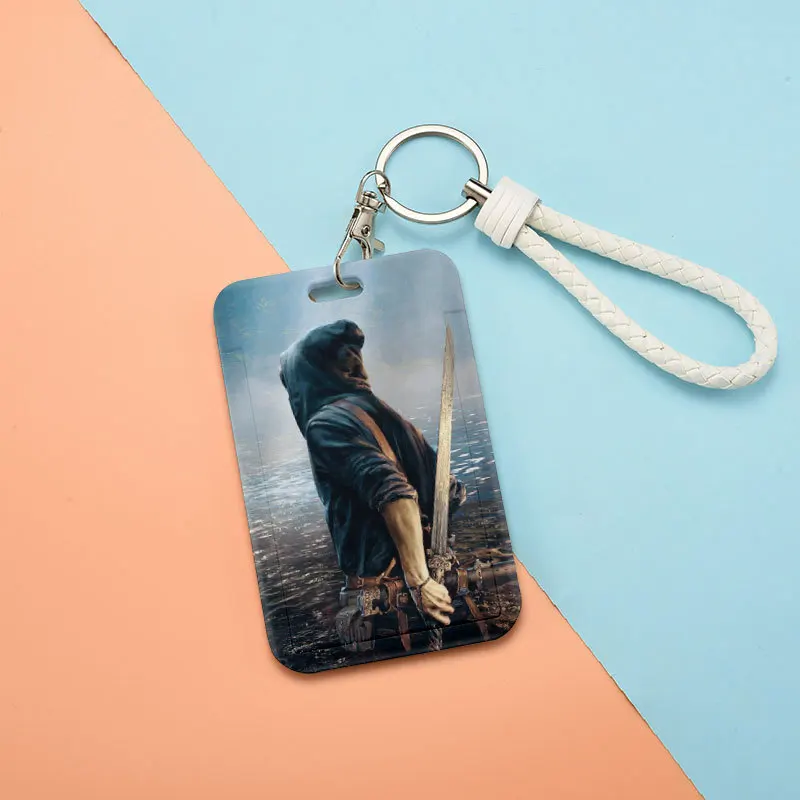 110*70mm Anime Collection Time Raiders Lanyard ID Card Badge Holder with Keychain Keyring Gift