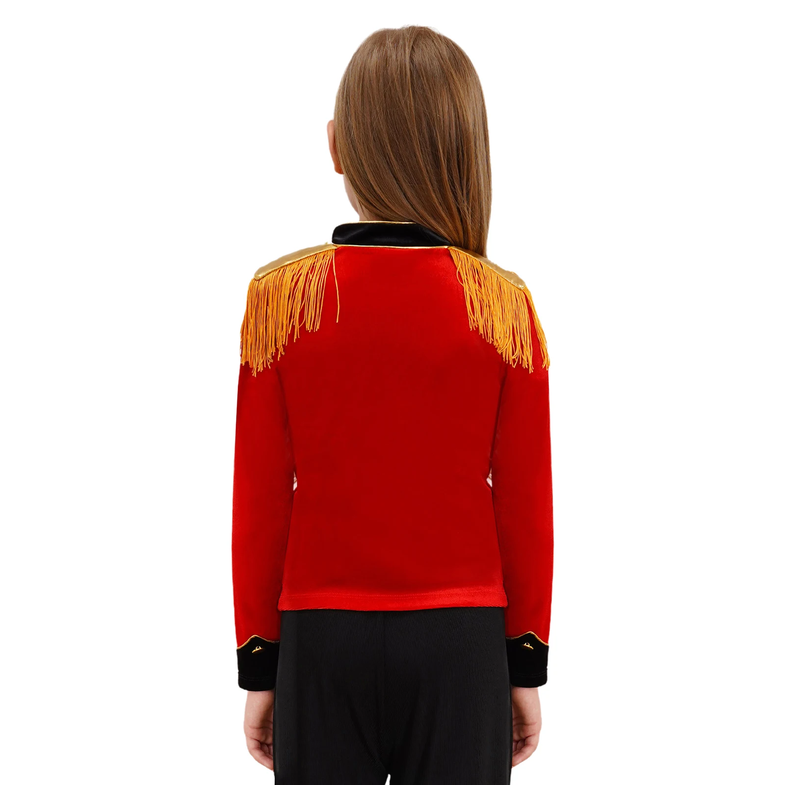 Детский костюм для косплея и представлений девочек Хэллоуина с эполетами