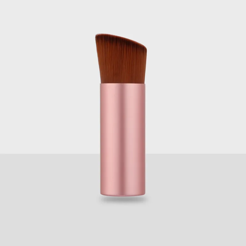 

1Pcs Mini Portable Makeup Brushes for Liquid Foundation Seamless Oblique Head Brush Professional Cosmetic Tools