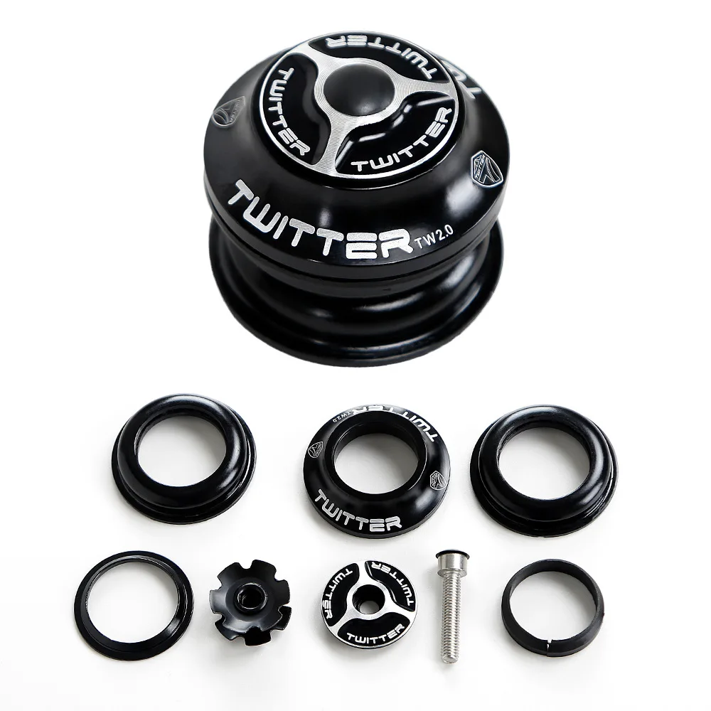 

Twitter new tw2.0aluminum alloy Beaded bowl set 44 diameter built-in hidden mountain bike bowl set parts gravel bike accessories