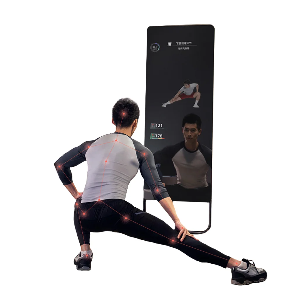 

Magic Exercise Mirror Gym Large Interactive Health Full Body Sport Wall Fitness Mirror