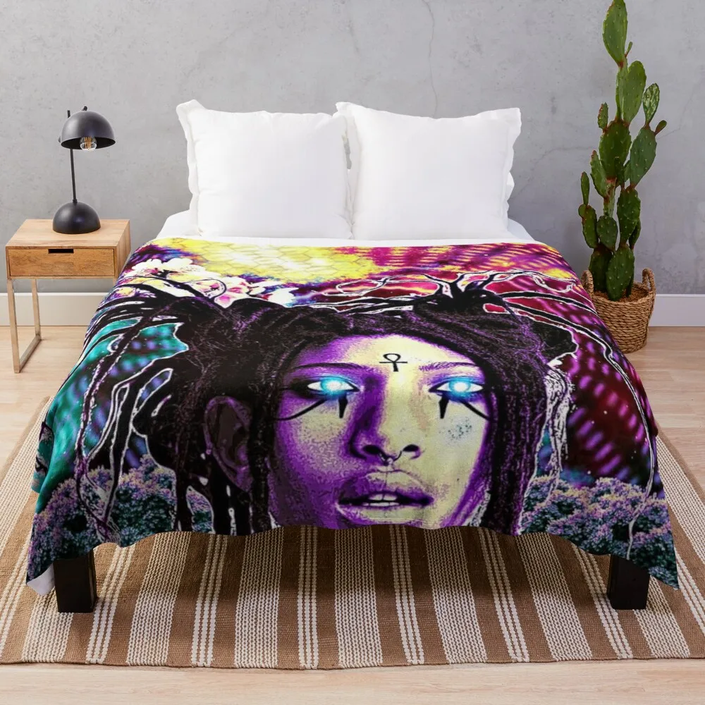 

Willow Smith Throw Blanket Blanket For Decorative Sofa