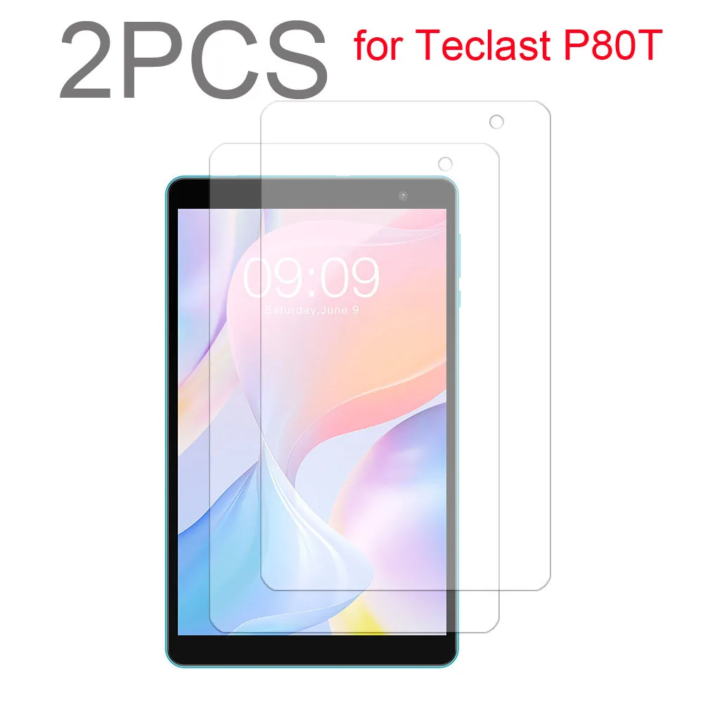 2 шт. стекло для Teclast P80T Защита от царапин Закаленное фотопленка