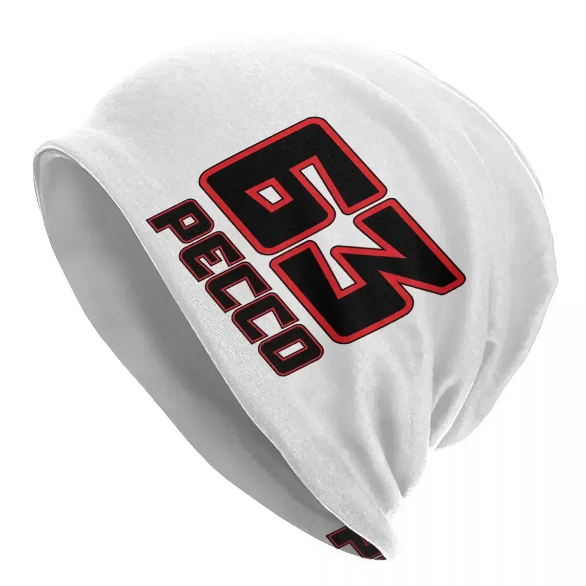 Pecco Bagnaia 63 2022 теплая вязаная шапка в стиле хип-хоп осенне-зимняя уличная шапки для