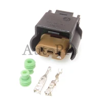 1 set 2 hole 15336117 7h0941165 auto wiring terminal socket automobile fog light plastic housing connector car sealed adapter