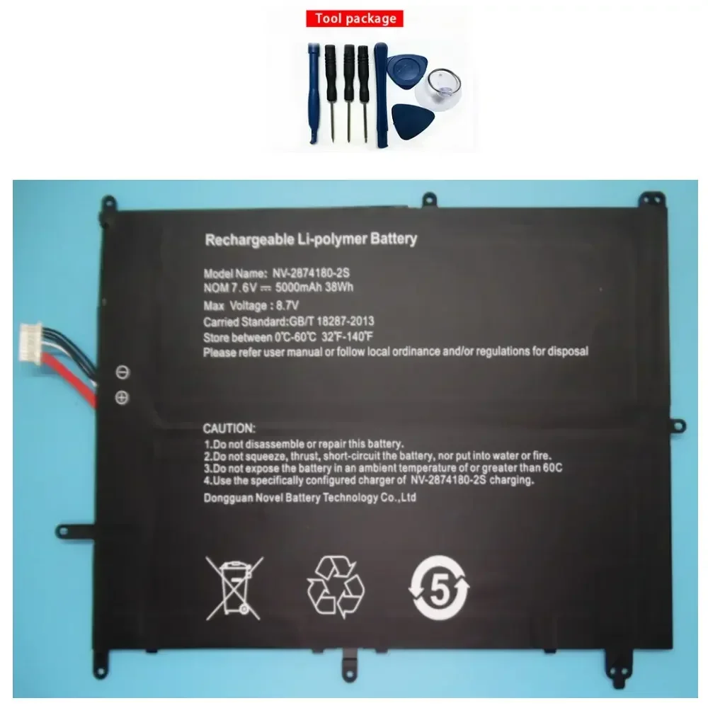 7.6v 5000mah 38wh для блопов BBEN G God N14W Аккумулятор ноутбука + отслеживание