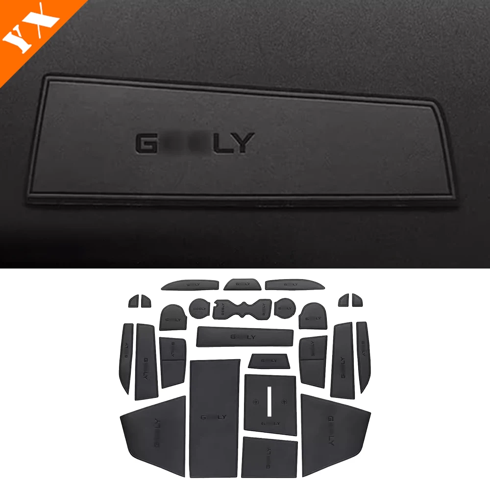 

Аксессуары для фотоприставки/BOYUE COOL 2023-2024, центральная дверь автомобиля, коробка для хранения стаканов с водой, ворота, паз, коврик, Нескользящие коврики