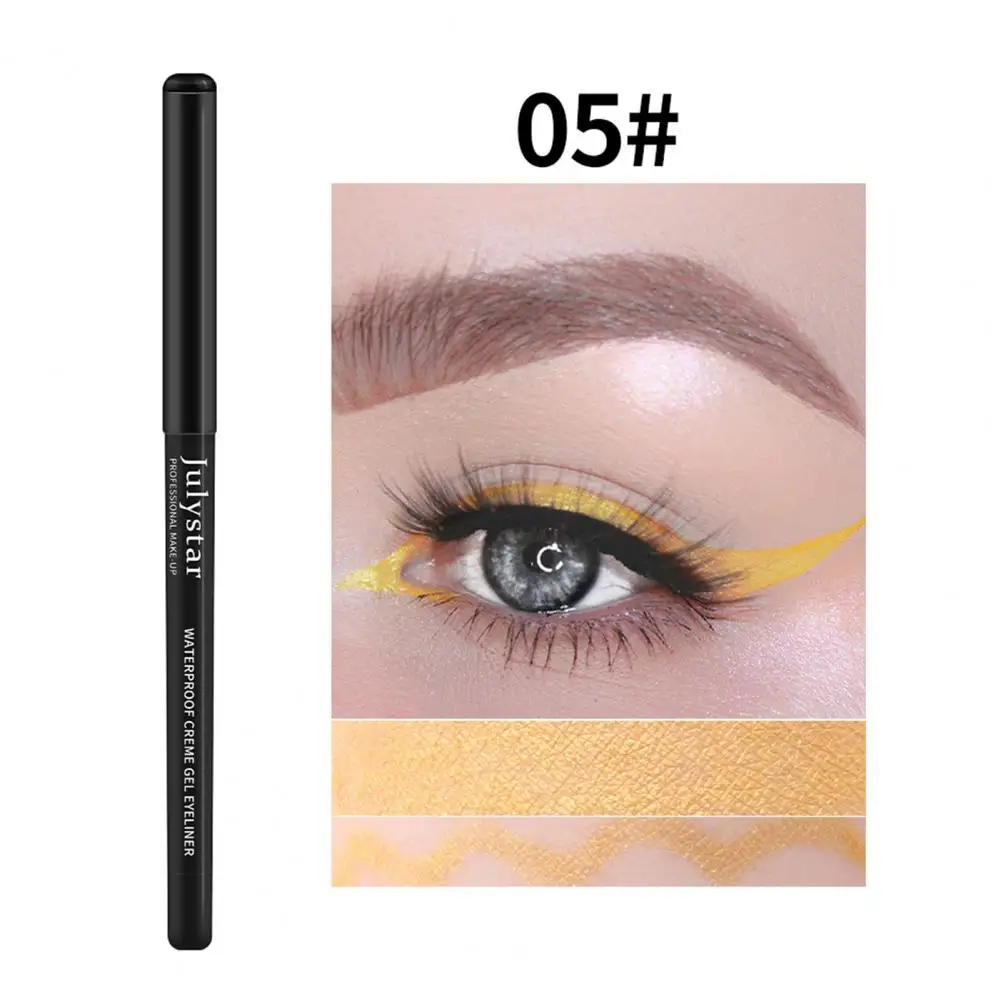 

Портативная безопасная разноцветная подводка для глаз, 0,2 г, яркая фотоподводка с тонкой текстурой для вечерние