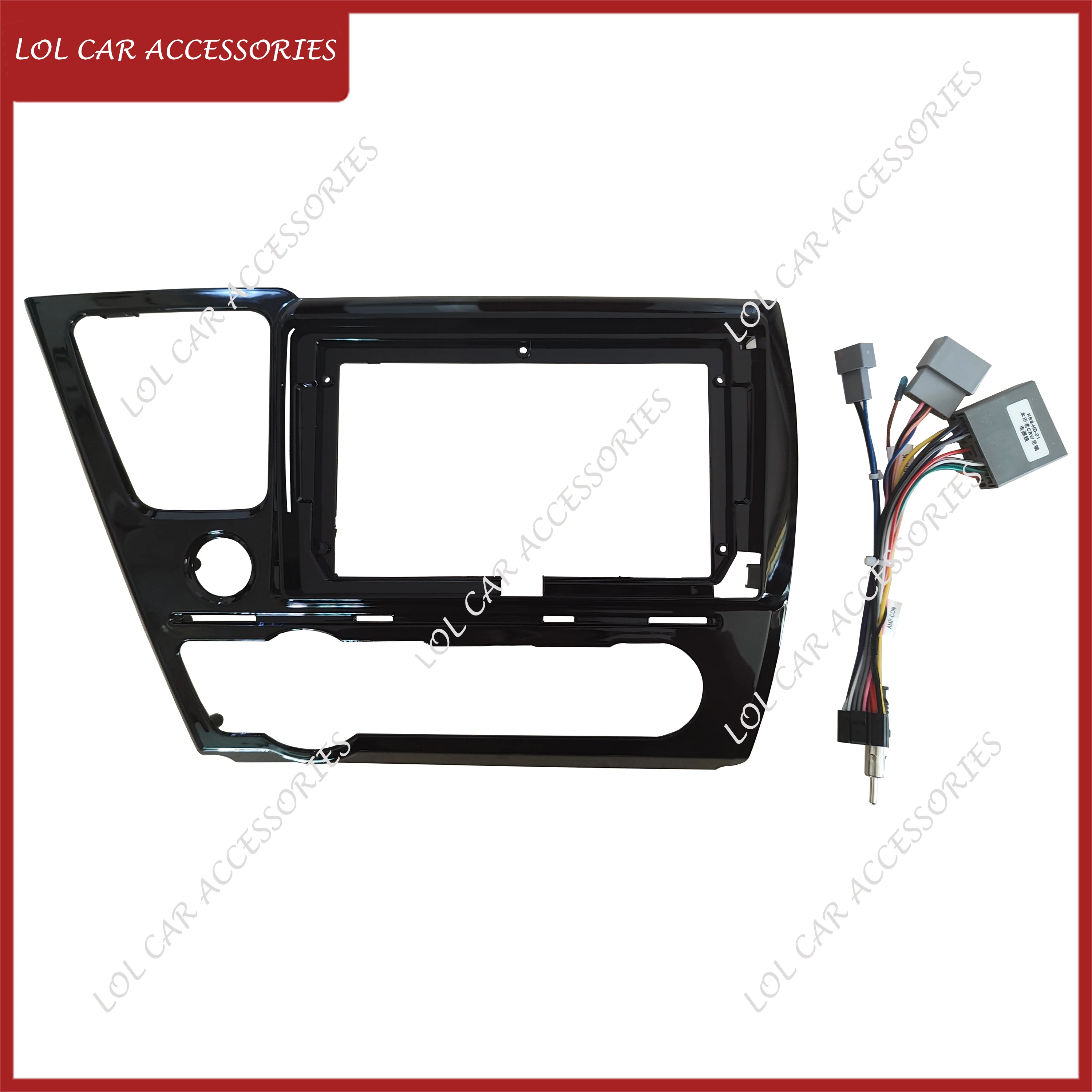 

9-дюймовый для Honda CIVIC USA 2013+, аксессуары для автомобильного радио, Android, стерео MP5, GPS-плеер, 2 Din, головное устройство, лицевая панель, корпус, рамка