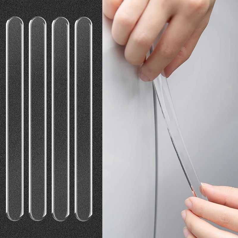 4 шт. прозрачные наклейки на дверь автомобиля бампер для CHERY BLOSSOM FLOWER TIGGO 3 5 7 PRO 8 Tengo