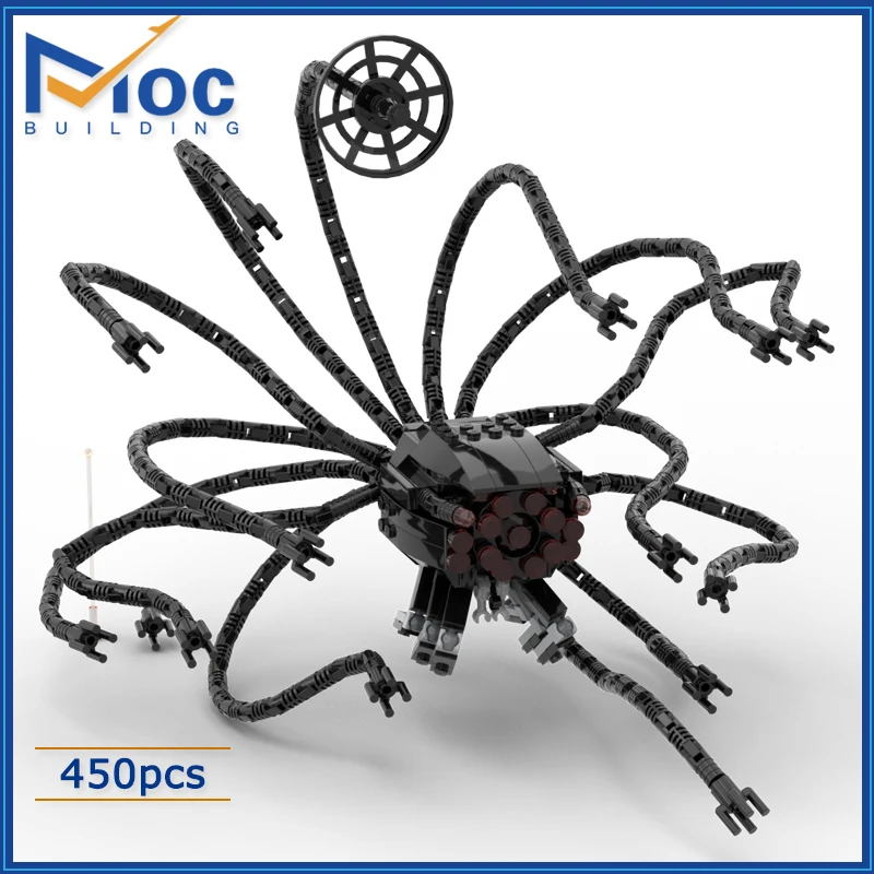

Строительные блоки MOC, фильмы, научная фантастика, монстр-осьминог, детские игрушки, подарки, Матрица-сентинель