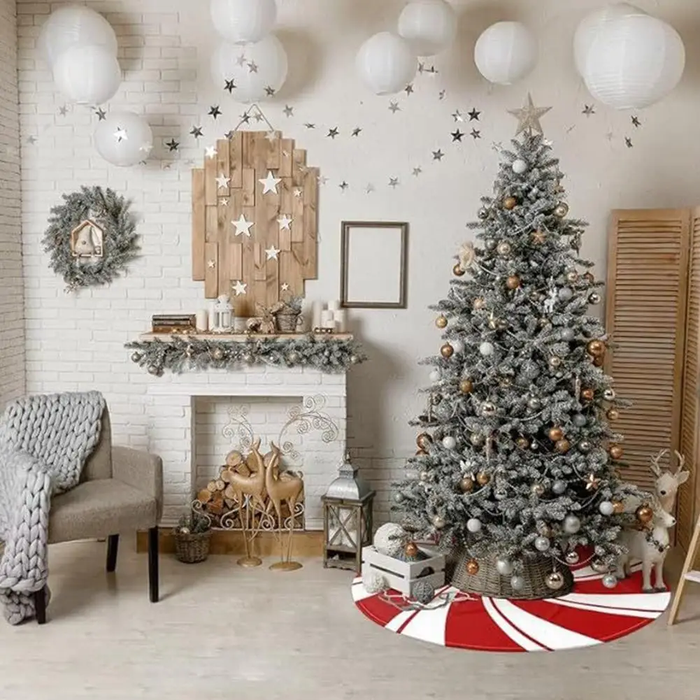 Юбка для рождественской елки N2o1 традиционное украшение вечеринки с вихревым