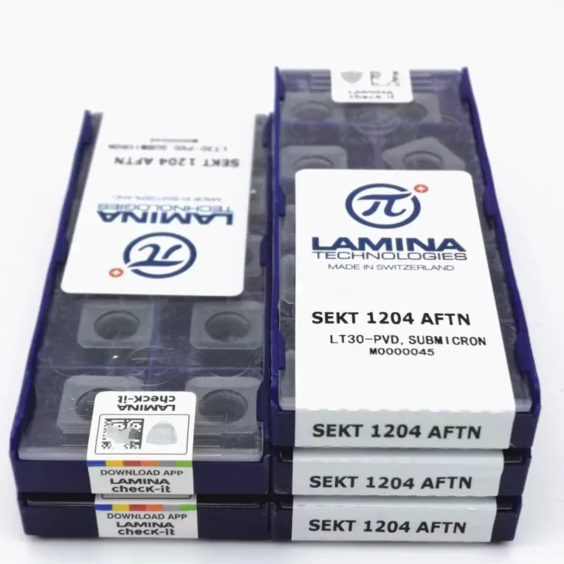 10 шт. LAMINA оригинальный SEKN SEKN1203AFTN SEKT1204AFTN SEKR1203AFTN SEKN1504AFTN SEKT12T3AGSN LT30 режущие