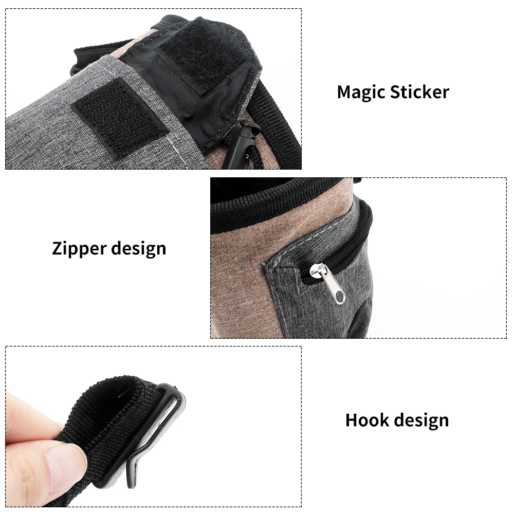 Сумка-тоут BORUiT для тренировок собак портативная из искусственной кожи прочная