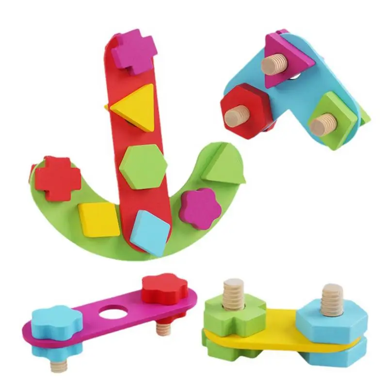 

Wooden Nuts And Bolts Sensory Toys For Toddler Preschool Classroom Must Haves Fine Motor Skills Montessori Toys Sensory Toy