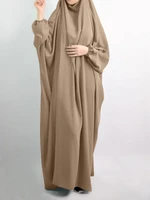 eid hooded prayer garment muslim jilbab abaya dubai khimar long hijab dress full cover ramadan abayas for women islamic niqab