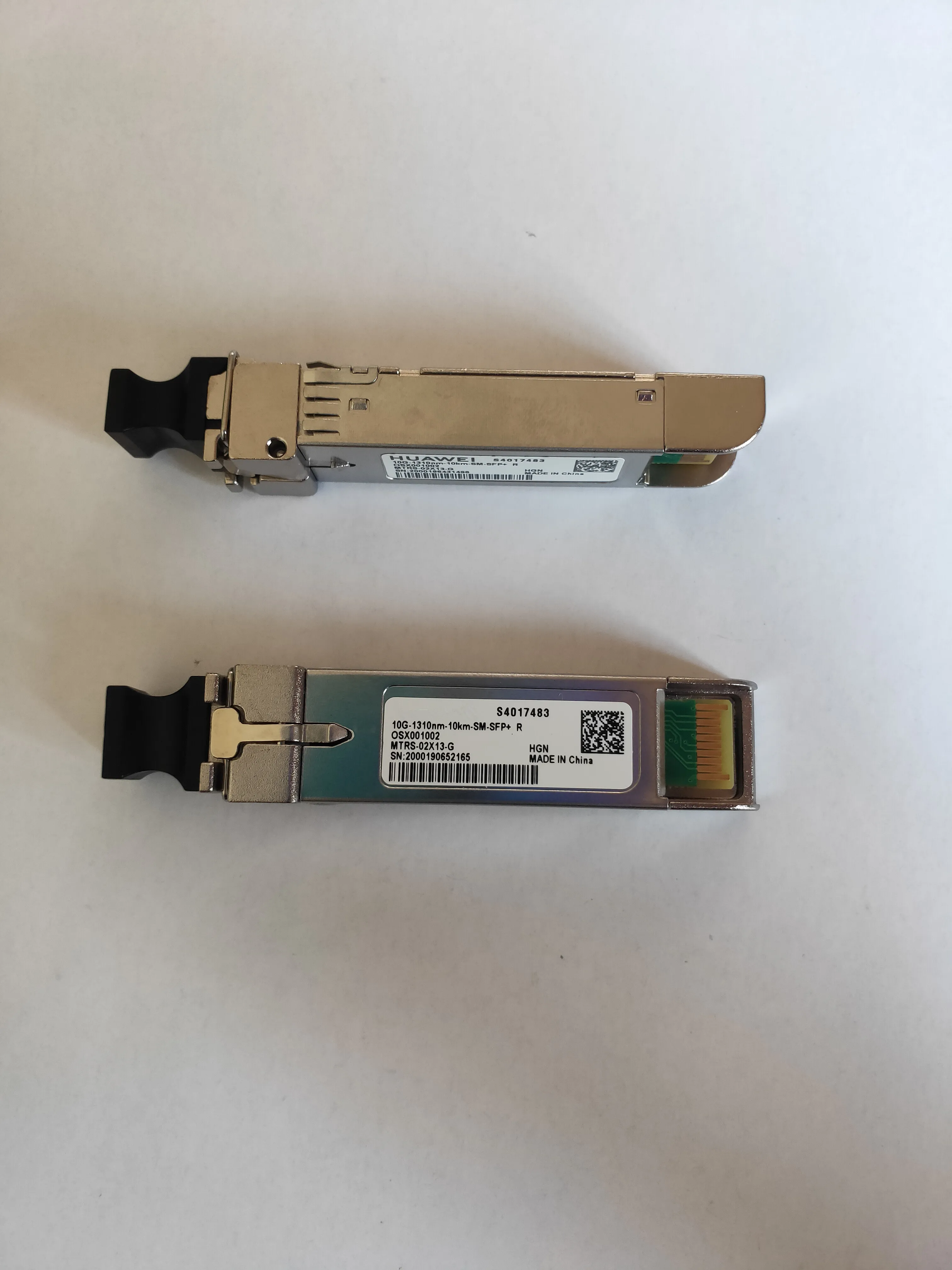 Фото Оптоволоконный трансивер 10G SFP S 4017483   10G-1310NM-10KM-SM-SFP+ OSX 001002   MTRS-02X13-G Оптический сетевой модуль SFP+ 10 ГБ №1