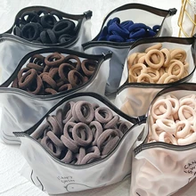 20/50pcs Kids Elastic Hair Bands Girls Sweets Scrunchie Rubber Band for Children Hair Ties Clips Headband Baby Hair Accessories