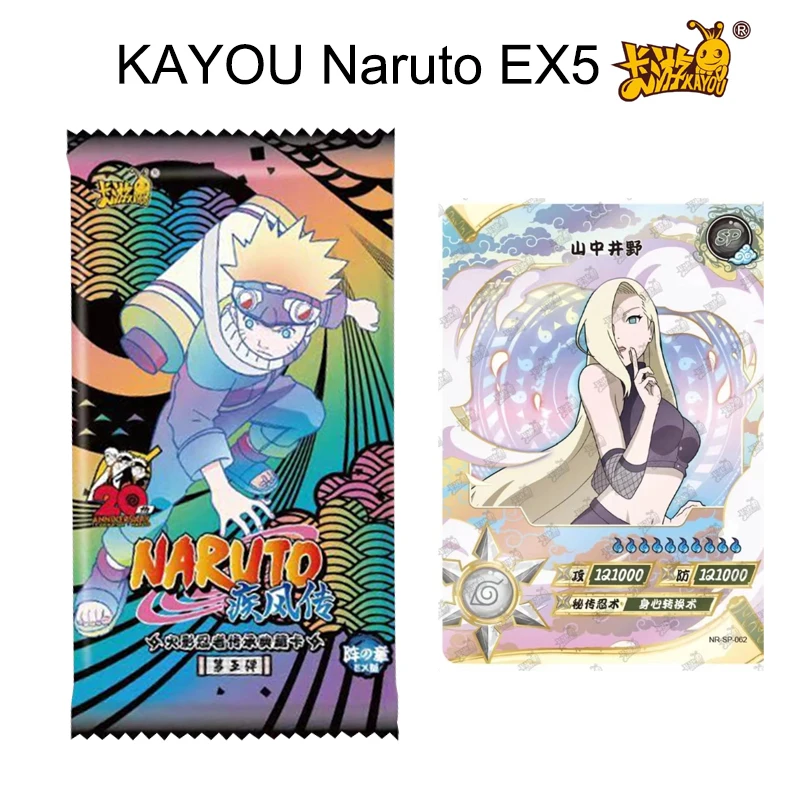 

Naruto Kayou New Chapter Of The Array EX Packs Original Anime Yamanaka Ino Exclusive SP Collection Game Card Kids Holiday Gifts