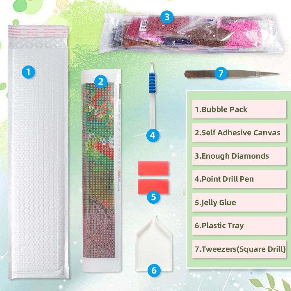 EverShine DIY Комплект Алмазной Живописи Полное Покрытие Квадратные Круглые