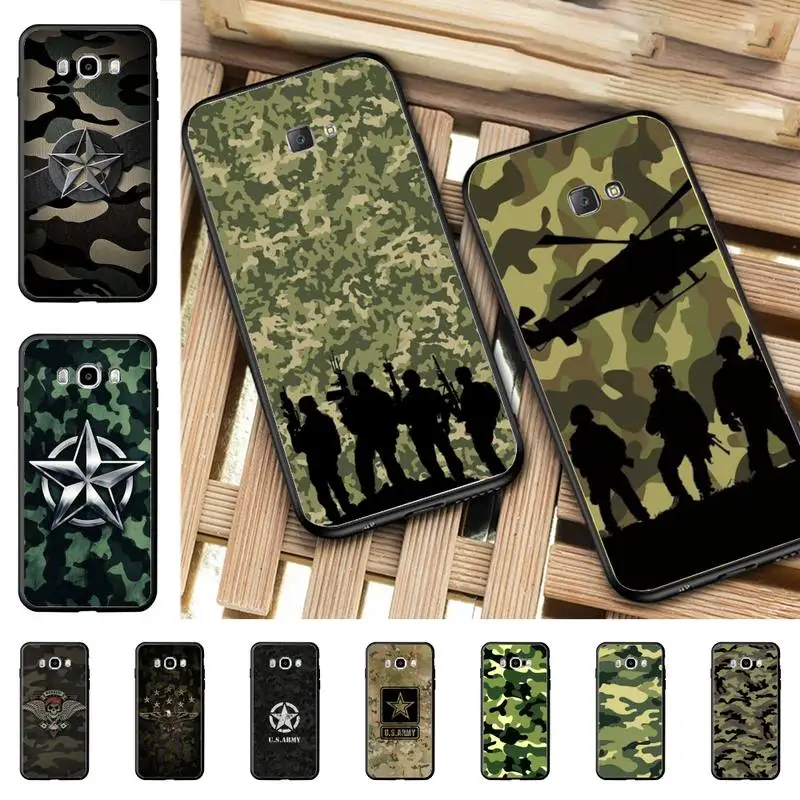 

Camouflage Military Camo Phone Case for Samsung J 4 5 6 7 8 prime plus 2018 2017 2016 J7 core