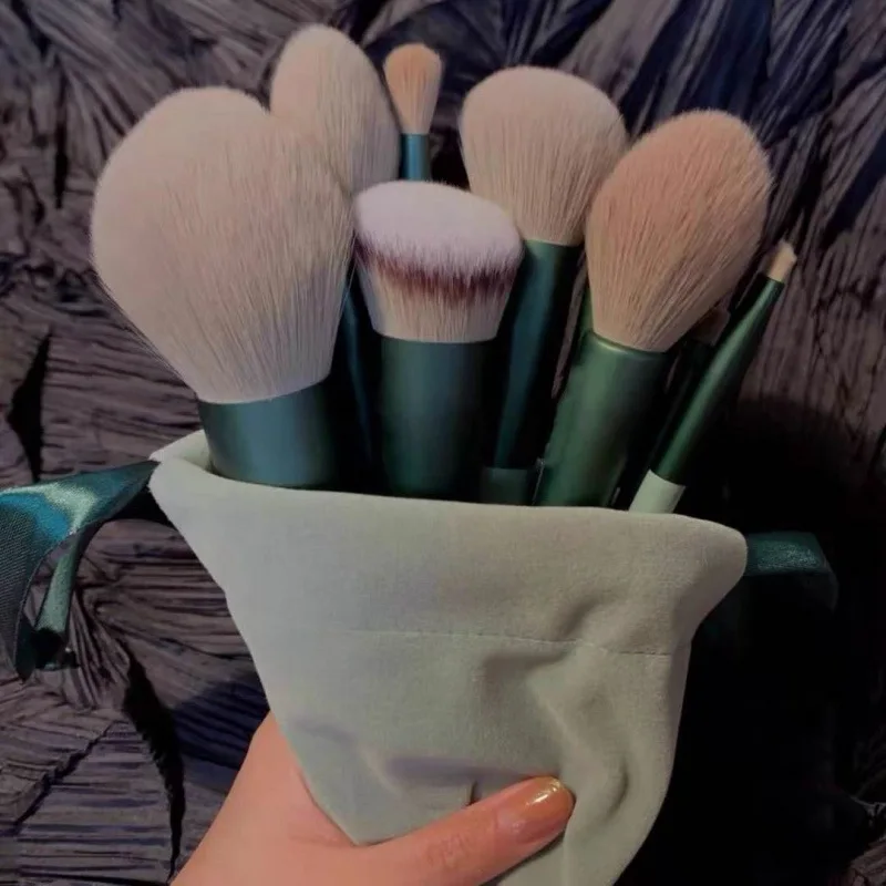 

13Pcs Soft Fluffy Makeup Brushes Set for Cosmetics Foundation Blush Powder Eyeshadow Kabuki Blending Makeup Brush Beauty Tool