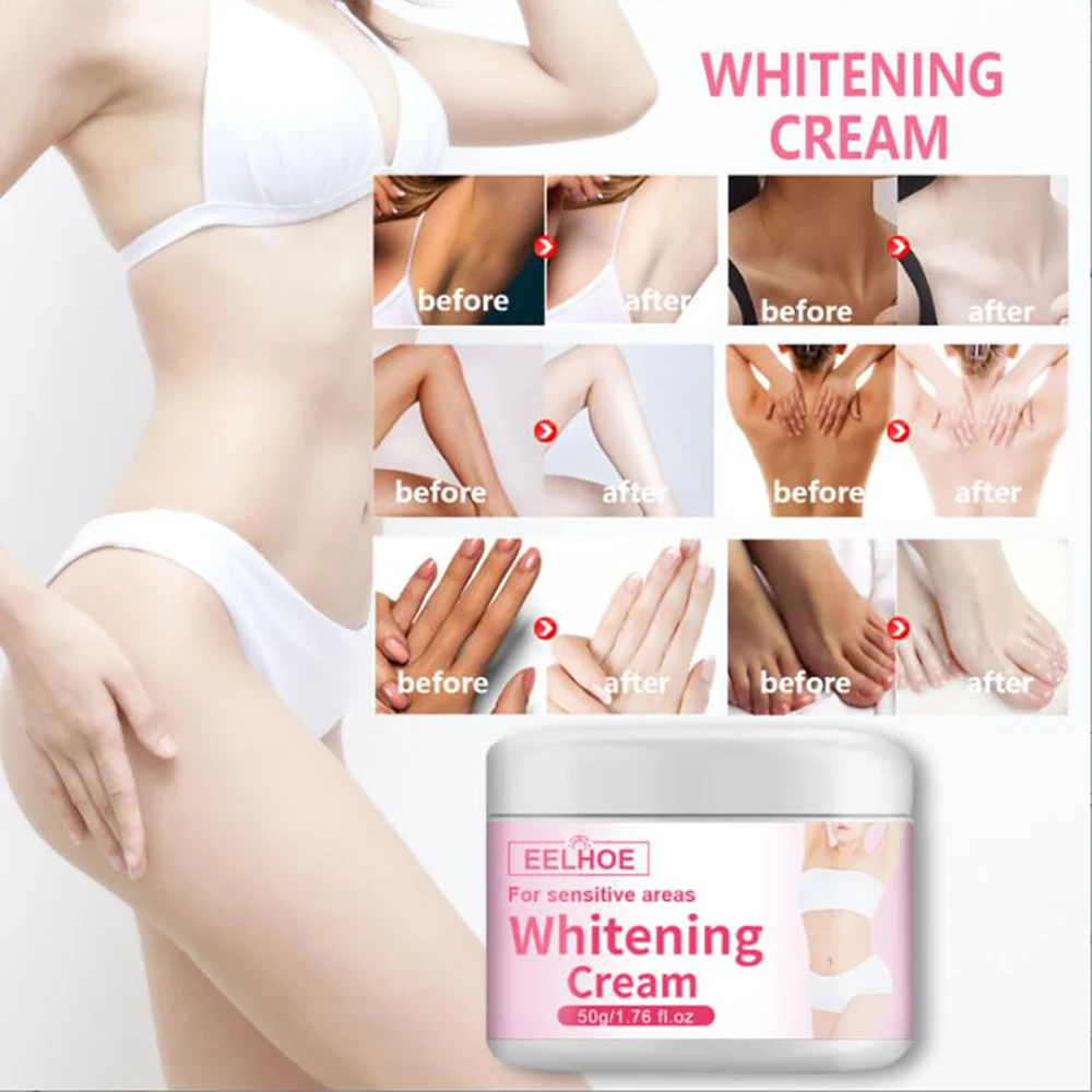 

Face Cream Whitening Cream Underarm Armpit Knee Dark Skin Whole Body Whitening Bleaching Cream Moisturizing Brighten Body Lotion