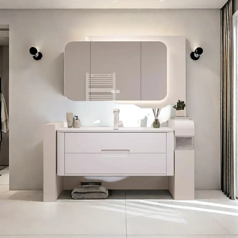 Узкий шкаф для ванной комнаты полка хранения мебель лекарств роскошная станция