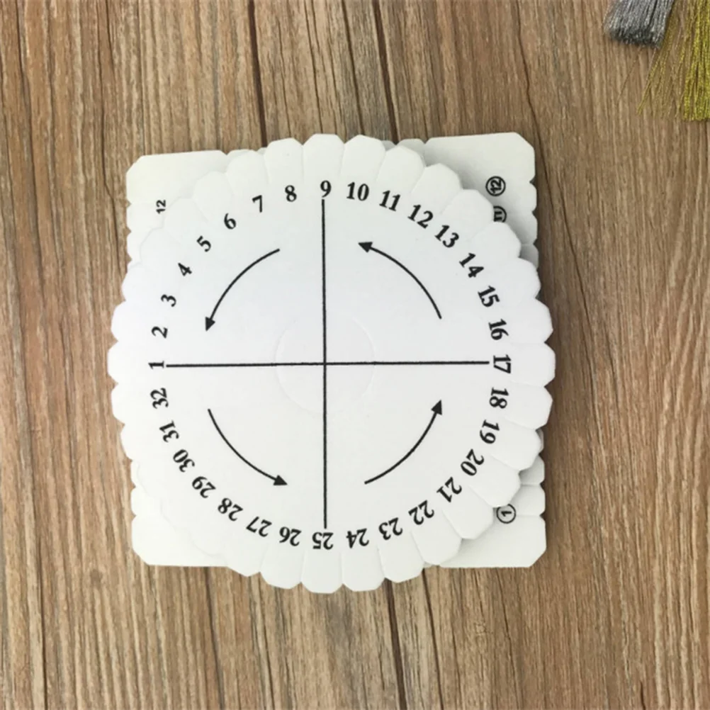 

Kumihimo Disk Weaving Braiding Disc Rope Board Square Loom Plate Knitting Cord Bracelet Beading Round Tools Braided Braidlooms