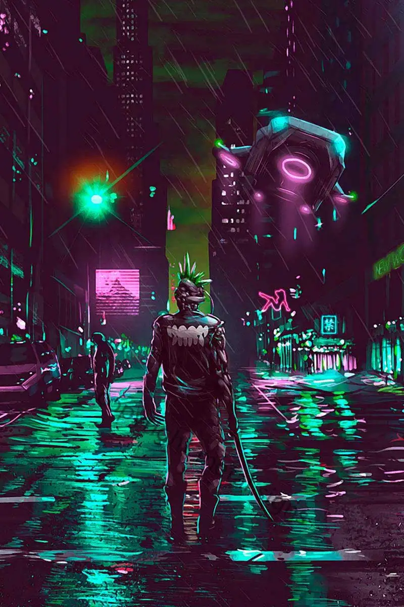 

Настенный декор «ходячая ночь», украшение комнаты, ретро винтажная металлическая вывеска, жестяная вывеска, неоновая вывеска для паба, дома...