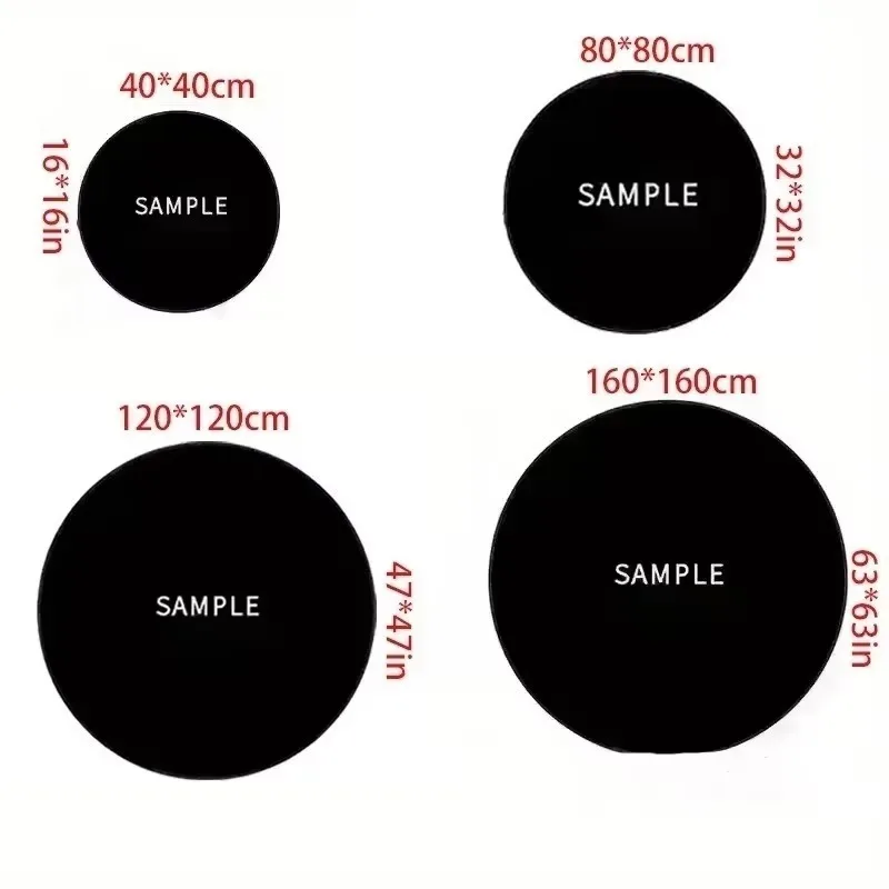 Круглый ковер ведьмы и цикады оккультный готический эзотерический с мотивом