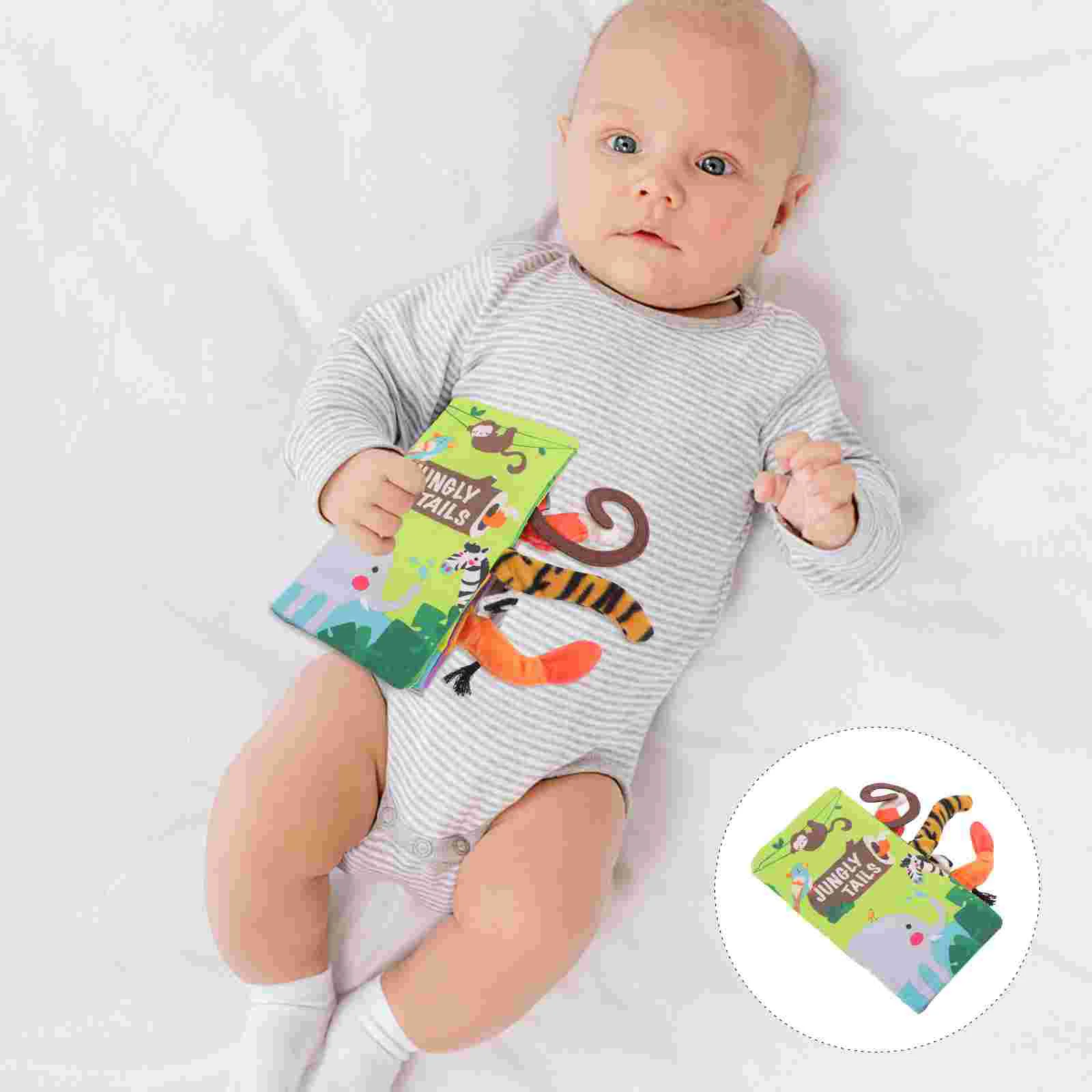 

Books Cloth Baby Book S Animal Crinkle Activitygifts For Bath Boys Learning First Education Early Fabricteething